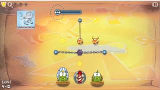 preview picture of video 'Cut The Rope Time Travel - SeaSon 4 - Ancient Egypt 4.1-4.15'