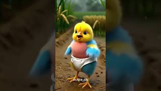 Download lagu Anak ayam lucu berjoget dan bernyanyi #ai #funny #ayam #ayamlucu #cute #anakayamlucu mp3