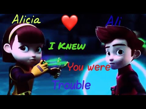 Ejen Ali X Alicia {AMV} ~ Taylor Swift - I Knew You Were Trouble