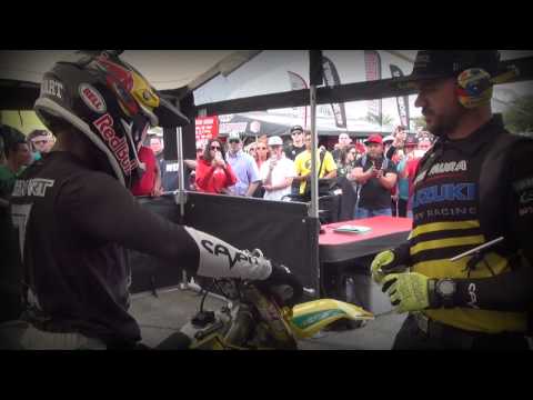 2014 YOSHIMURA SUZUKI FACTORY RACING - HOUSTON SX RACE REPORT