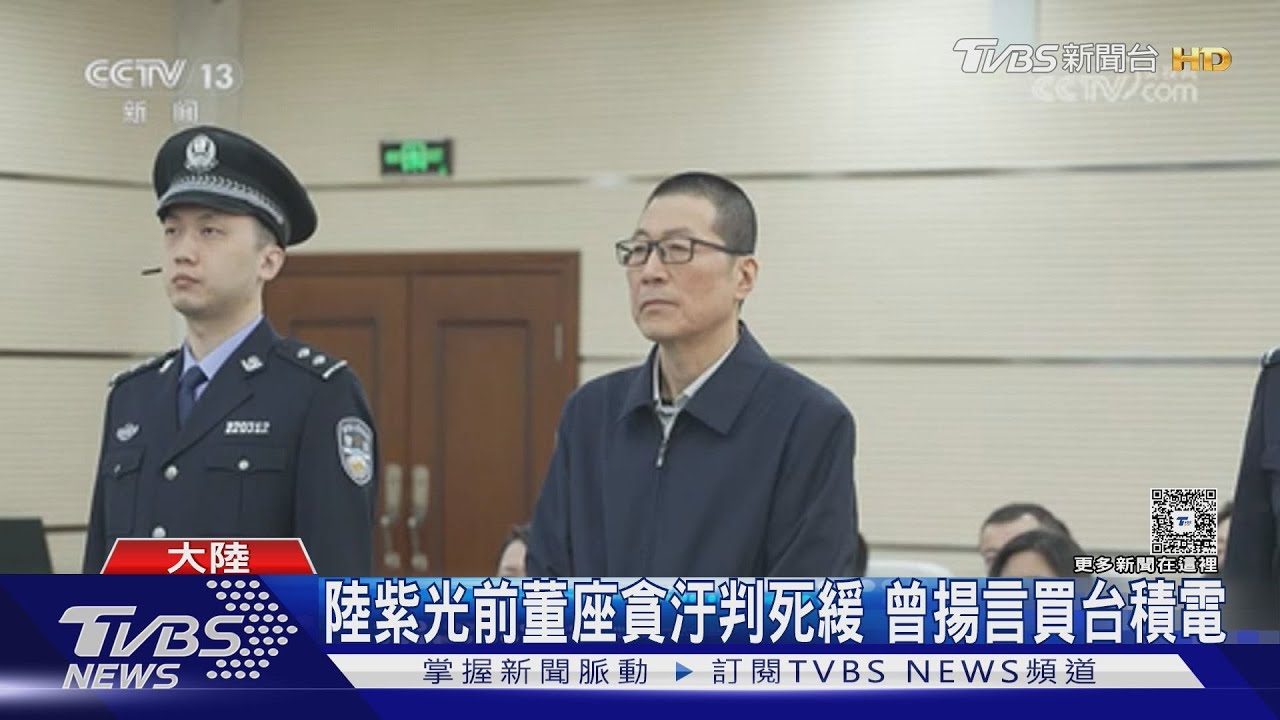 大陸半導體狂人 紫光前董座趙偉國貪汙判死緩 貪汙逾56.8億台幣