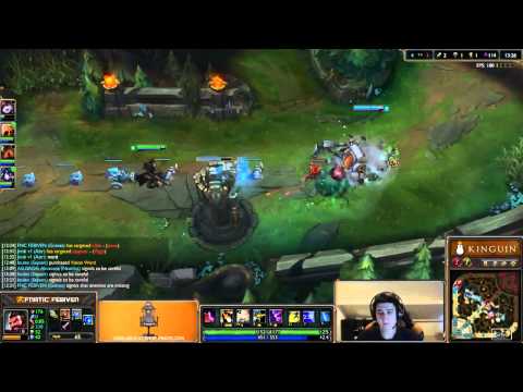 Febiven duo loulex - Graves vs Lucian Bot - League of Legends Gameplay