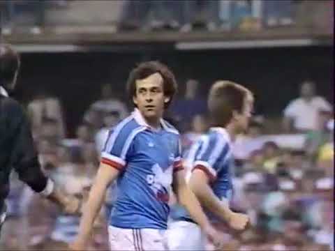 Amistoso 1988: Francia 2-2 Resto del Mundo (23/05/1988). Narración en francés.