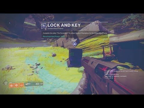 Solo 640 The Pyramidion - Lock and Key Quest (Mysterious Box Exotic Quest)