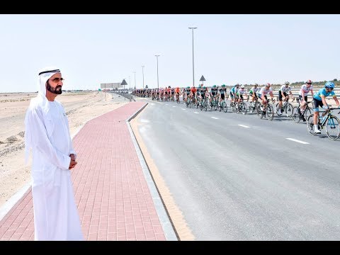 His Highness Sheikh Mohammed bin Rashid Al Maktoum-News-Mohammed bin Rashid attends The UAE Tour