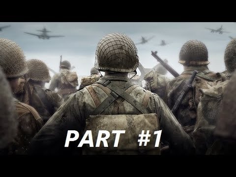 CALL OF DUTY WW2 Walkthrough Gameplay Part 1 - Campaign Mission 1 (COD World War 2)
