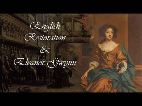 Intro to Theatre with Mr Lawrence - English Restoration & Eleanor Gwynn