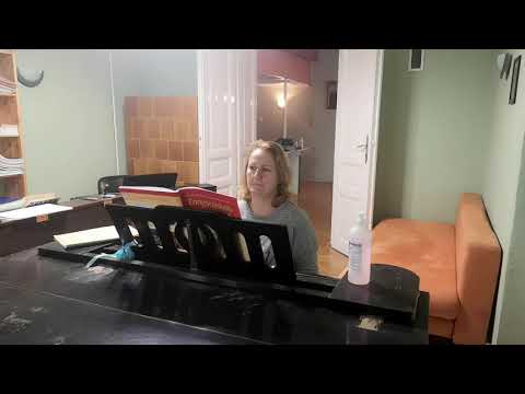 Kassai Mária: Andantino (Zongoraiskola I. / 33.) - Cili 🎹❤️🙏