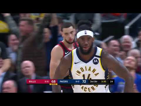 VICTOR OLADIPO IS BACK PACERS VS BULLS JANUARY 30 2020