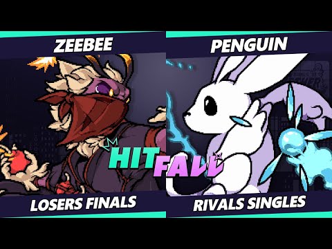 Hitfall 2023 Losers Finals - Penguin (Ori) Vs. ZeeBee (Mollo) Rivals of Aether - RoA