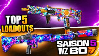 Le TOP 5 des CLASSES "META" en RANKED pour la SAISON 5 sur Warzone BO7 ! (vous devez essayer)