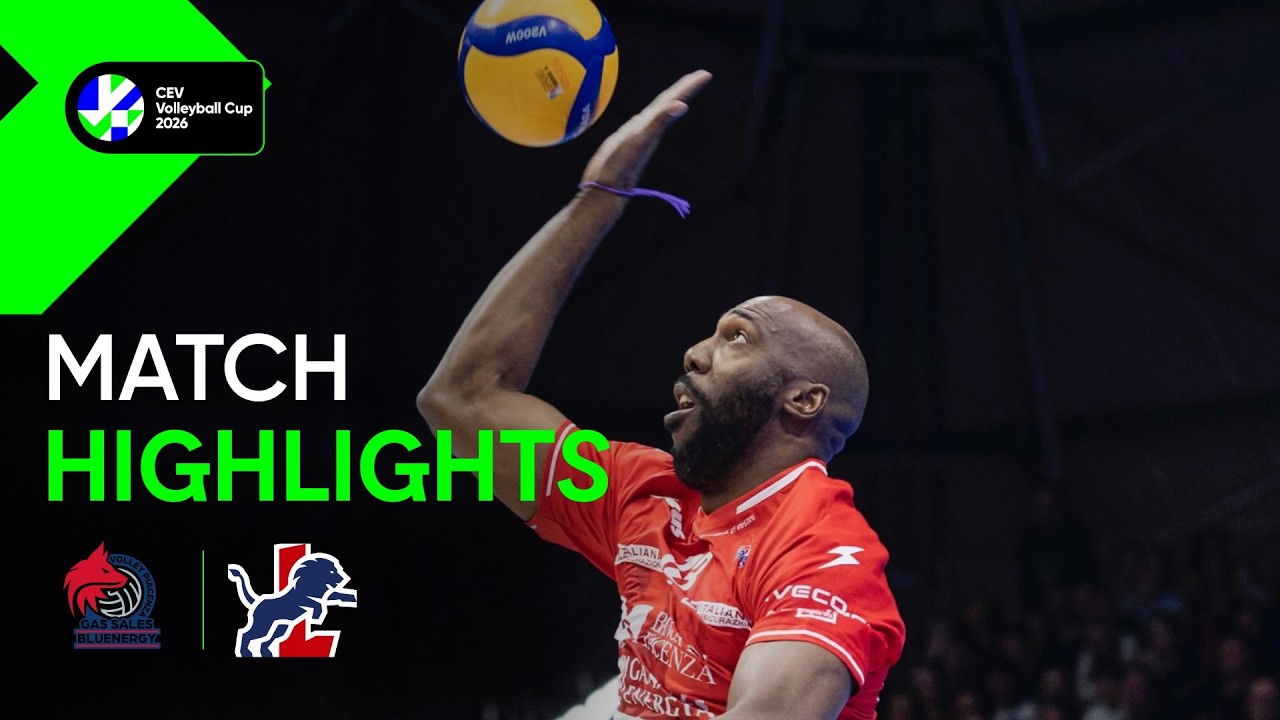 Highlights |lGas Sales Bluenergy PIACENZA vs  SVG LÜNEBURG | CEV Volleyball Cup 2026 | Final 2