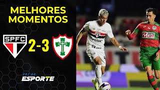 SÃO PAULO 2 X 3 PORTUGUESA | MELHORES MOMENTOS | PAULISTÃO 2026