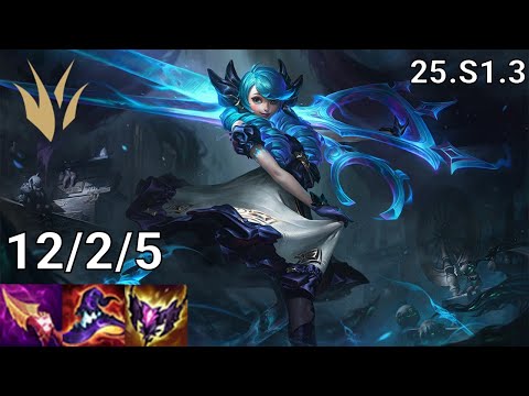 Gwen Jungle vs Diana - EUW diamond | Patch 25.S1.3