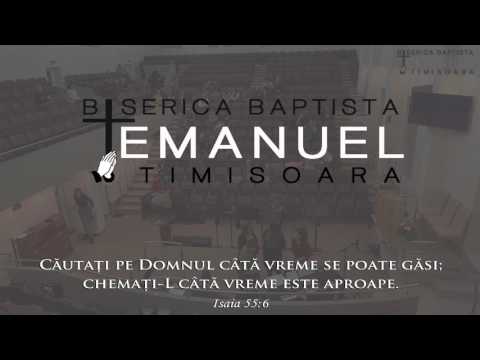 Joi 23  Februarie 2017 - Marius Birgean - Lucrarea lui Cristos pentru noi.