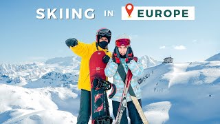 How much it costs to Ski in Europe $$$$ | Ski Trip in Spain Travel Vlog 2023