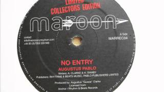 12" Side A: Augustus Pablo - No Entry