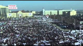 Реакция информационных изданий на манифестацию в Грозном