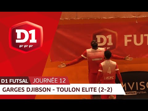 J12 : Garges Djibson Futsal - Toulon Elite Futsal (2-2)