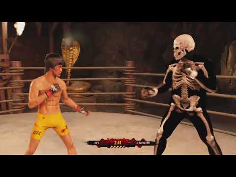UFC 4 - Bruce Lee vs. Skeleton - Super Dragon 🔥