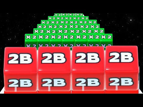 Jelly Run 2048 (vs) Digit Shooter - New Update (NOOB vs PRO vs HACKER)