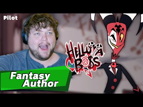 Helluva Boss is SO fun!!! | Fantasy Author Reacts | Helluva Boss Pilot