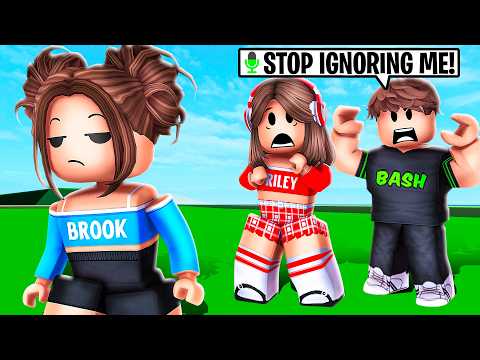 Ignoring My SISTER For 24 HOURS..(Brookhaven)