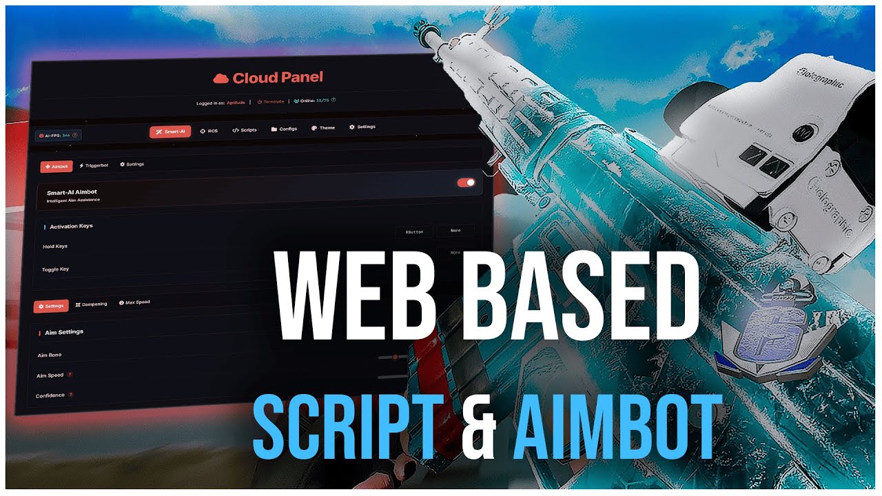 Recoil Script & Aim Assist – CloudPanel for Rainbow Six (2025)
