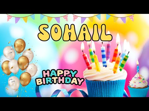 Happy Birthday Sohail, Birthday of Sohail, Best Birthday Wishes