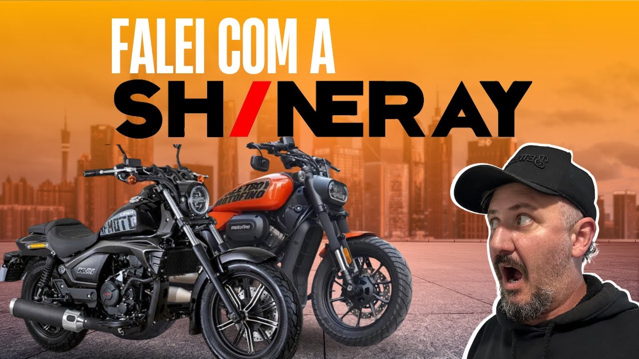 Falei com a SHINERAY, NOVIDADES sobre as CUSTOM 250 no BRASIL