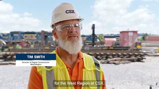 Safety Milestone - CSX Western Region Signal Construction Employees