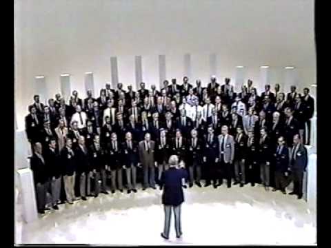 Treorchy Male Choir singing Men of Harlech in Australia