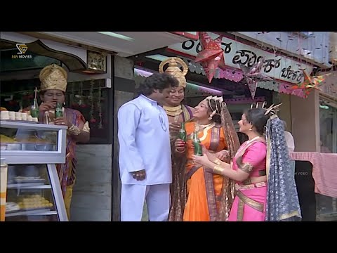ನಿಮಗ್ ಹಾಕುದ್ ಮೇಲೆ ಅವಳಿಗೆ ಬಿಡ್ತೀನಾ | Jaggesh Comedy | Indrana Gedda Narendra Kannada Movie Part 05