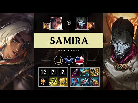Samira ADC vs Jhin - NA Diamond Patch 25.20
