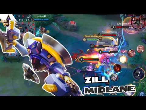 Zill Midlane Gameplay/AOV/MVP/Unstoppable Killing Machine (@idlehands1571 )