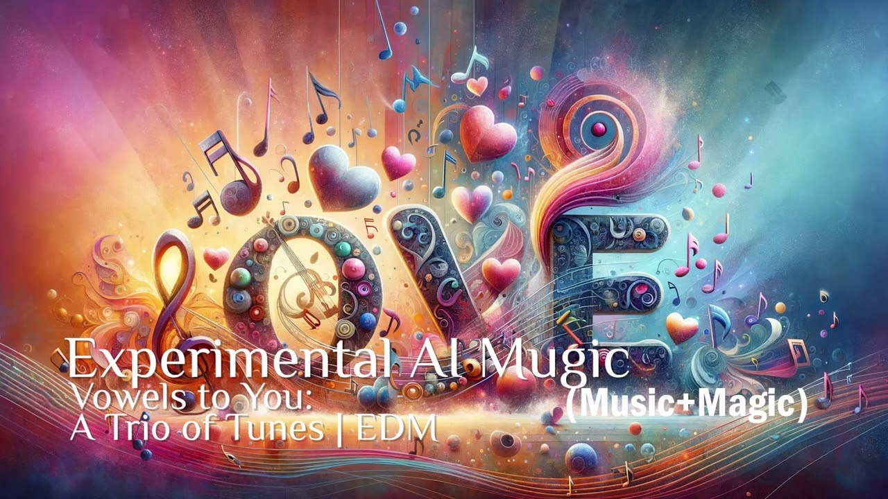 Vowels to You: A Trio of Tunes | EDM #edm #remixsong #aimusic #dancemusic #experimentalmusic