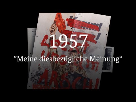 40 Dinge: 1957 - "Meine diesbezügliche Meinung"