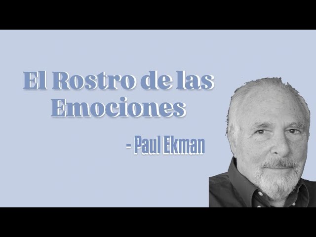 Vídeo relacionado con El rostro de las emociones (Divulgación)