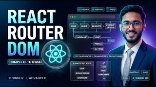 React Router DOM Complete Tutorial | Routing, Nested, Dynamic & Protec