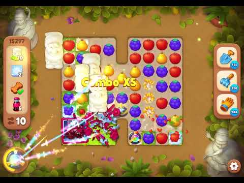 GardenScapes Level 15297 no boosters 