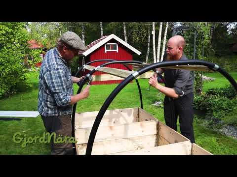 GjordNära   Så här bygger ni Njord Växthus för pallkragar