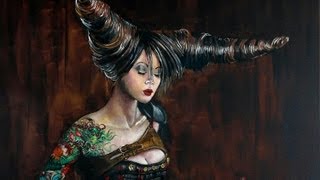 YAKUZA QUEEN  Speed Painting