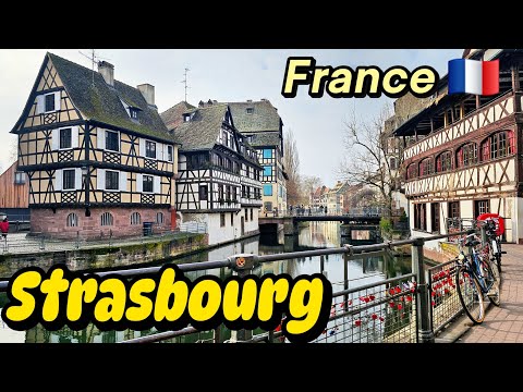 EXPLORING THE CHARMING STREETS OF STRASBOURG, FRANCE
