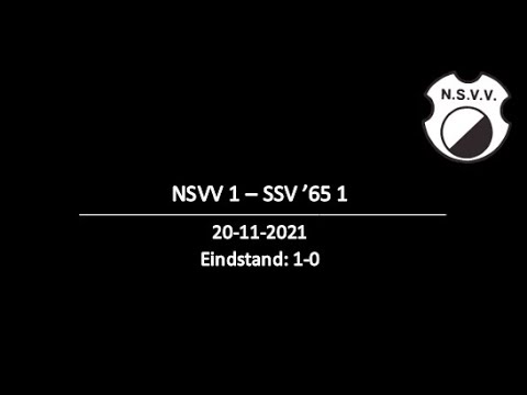 NSVV 1 - SSV'65 1, 20-11-2021