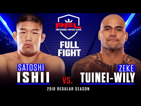 Satoshi Ishii vs Zeke Tuinei-Wily full fight