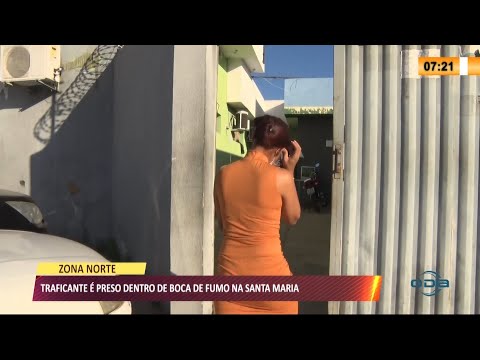 Uma traficante é presa em uma boca de fumo na Santa Maria 29 06 2021