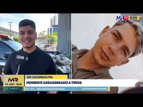 HOMEM É ASSASSINADO A TIROS NO CENTRO DA CIDADE DE CACIMBAS, NO SERTÃO DA PARAÍBA