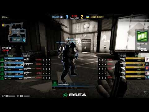 [FINNISH] ESEA MDL SEASON 31 EUROPE HAVU VS SPIRIT | TRAIN | CSGO 2019