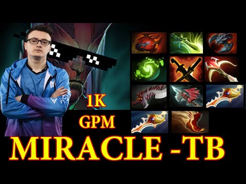 Nigma.Miracle - TERRORBLADE MONSTER CARRY 1K GPM Dota2 7.26C