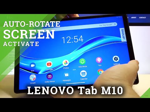 How to Disable Screen Rotation Feature in Lenovo Tab M10 – Activate Auto Display Rotate